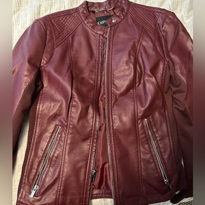 Express faux leather jacket